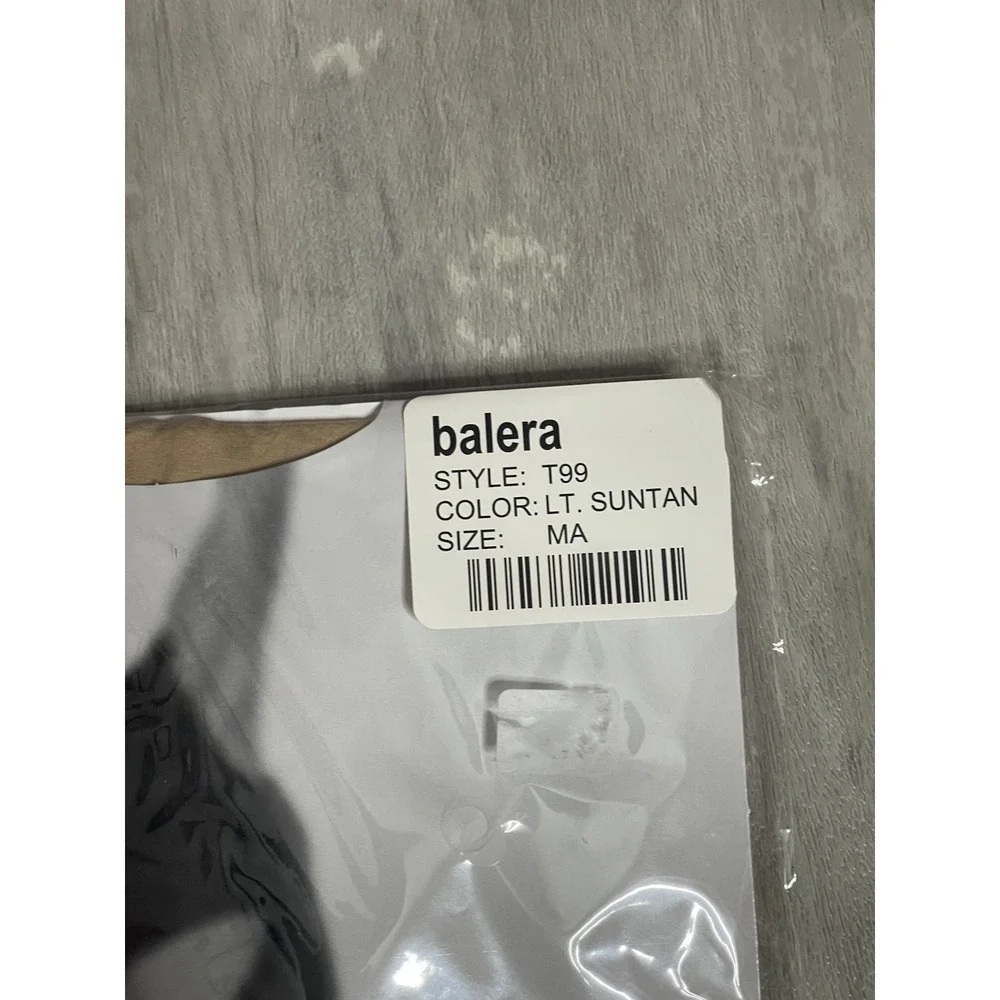 Pair NEW Balera Suntan Tights Style #T99‎ Ballet Adult Womens Size MA